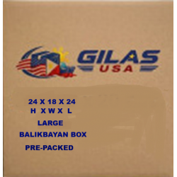 PRE- PACKED LARGE BALIKBAYAN BOX 24 X 18 X 24
