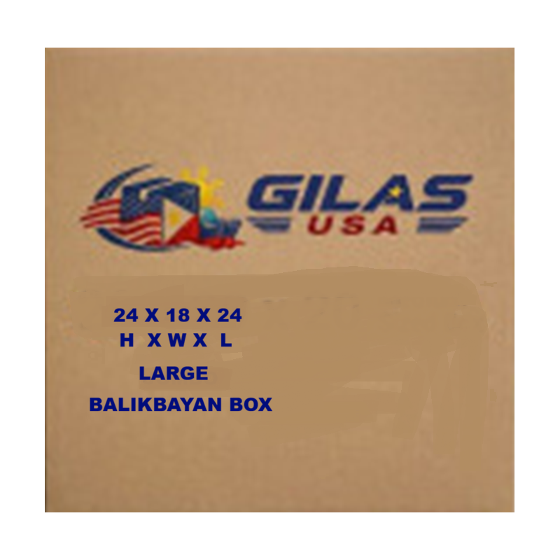 Durable Balikbayan Large Box (24x18x24) for Secure Shipping