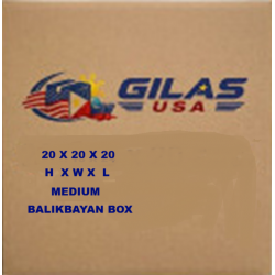 SMALL BALIKBAYAN BOX 12 X 12 X 12